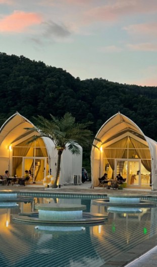 가평 트라움풀빌라 글램핑&카라반 이미지 1