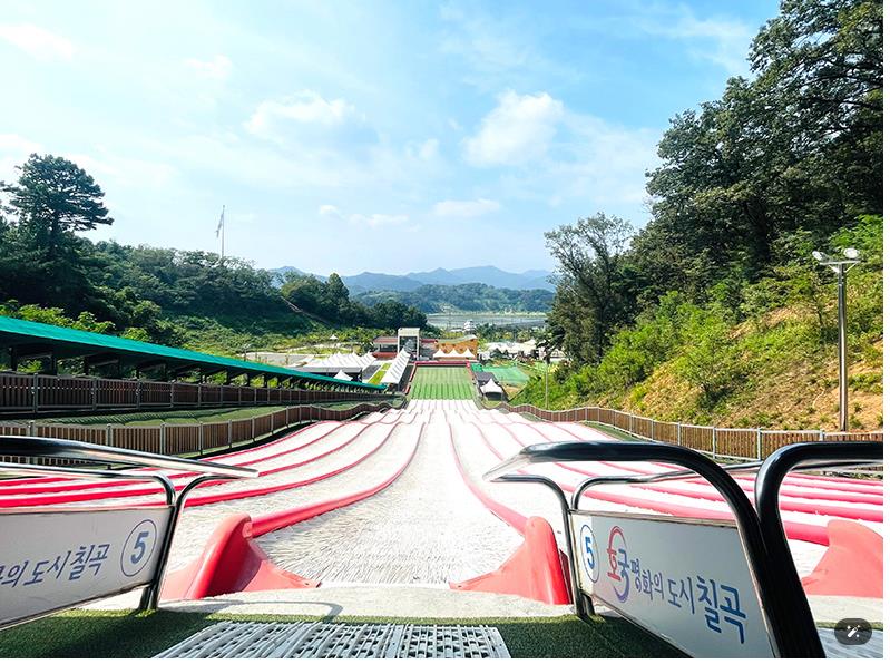경북 칠곡보사계절썰매장 이미지 1
