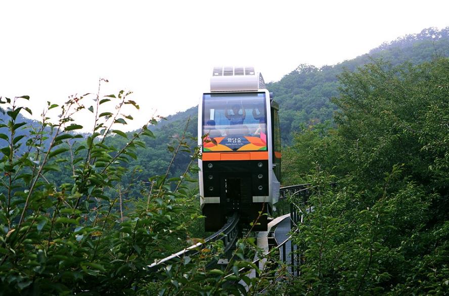 화담숲 모노레일 이미지 2