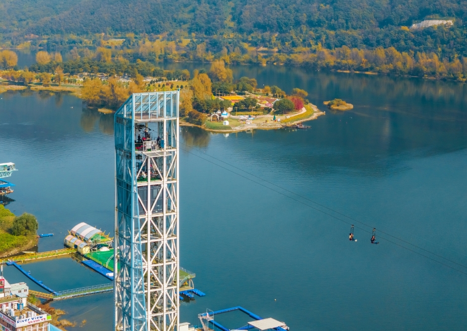 가평 스카이라인 짚와이어 이미지 2