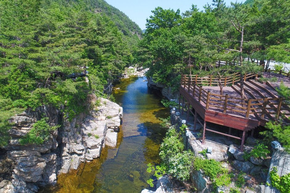 무릉 달빛 호암소 이미지 2