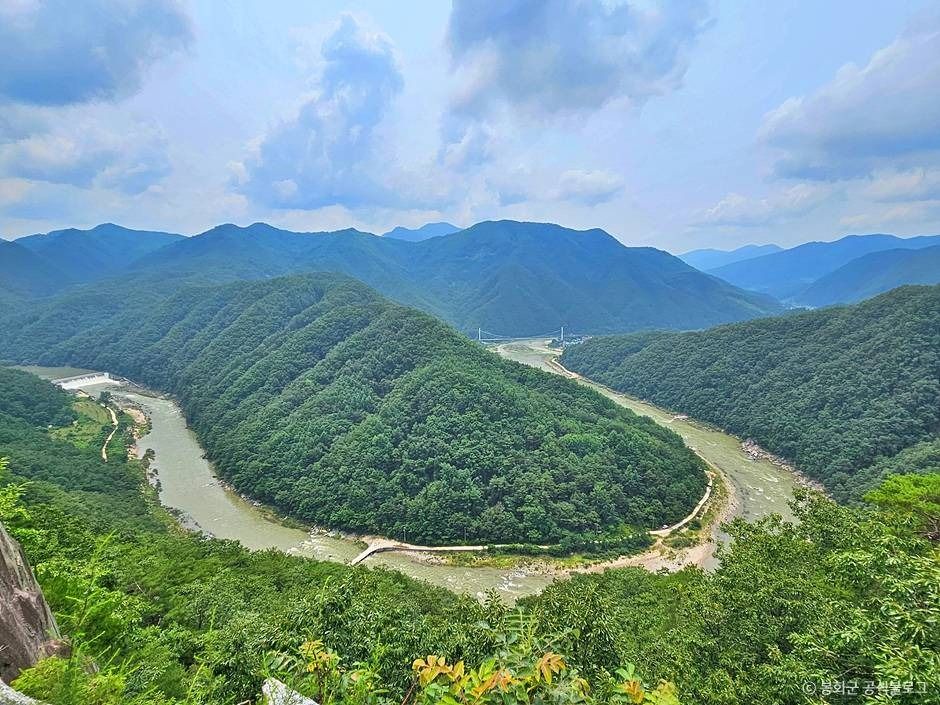 봉화 범바위 전망대 _한반도 지형 이미지 1