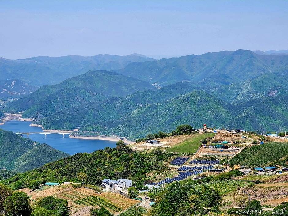 군위 화산산성 전망대 이미지 2