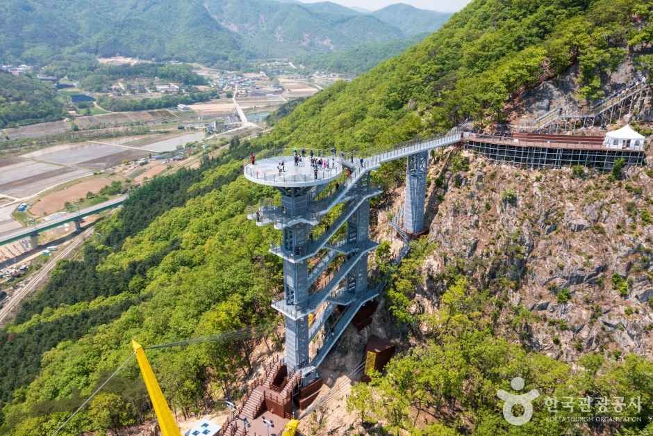 원주 소금산 출렁다리 이미지 1