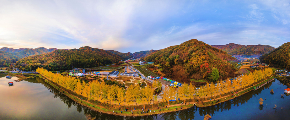 괴산 문광저수지 이미지 2